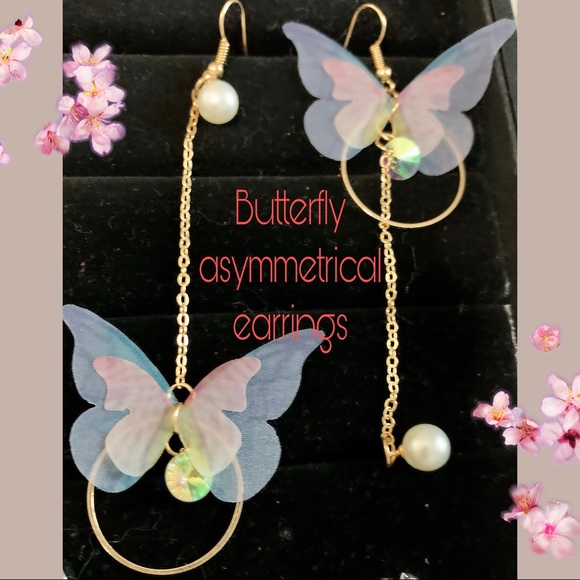 Butterfly earrings - Picture 1 of 2